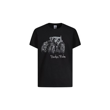 Visualizza i dettagli per T-shirt uomo nera DEUTZ-FAHR Immagine di T-shirt uomo nera DEUTZ-FAHR