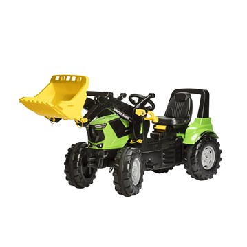 Visualizza i dettagli per Trattore a pedali DEUTZ-FAHR 8280 TTV con caricatore e pneumatici ad aria Immagine di Trattore a pedali DEUTZ-FAHR 8280 TTV con caricatore e pneumatici ad aria