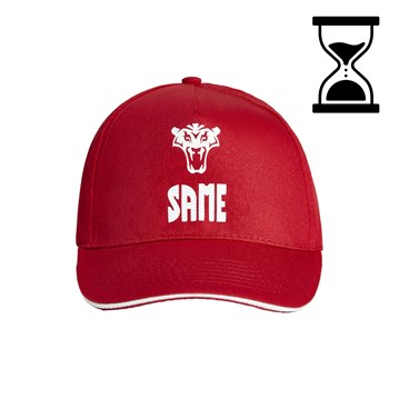 Visualizza i dettagli per Cappellino SAME rosso Immagine di Cappellino SAME rosso