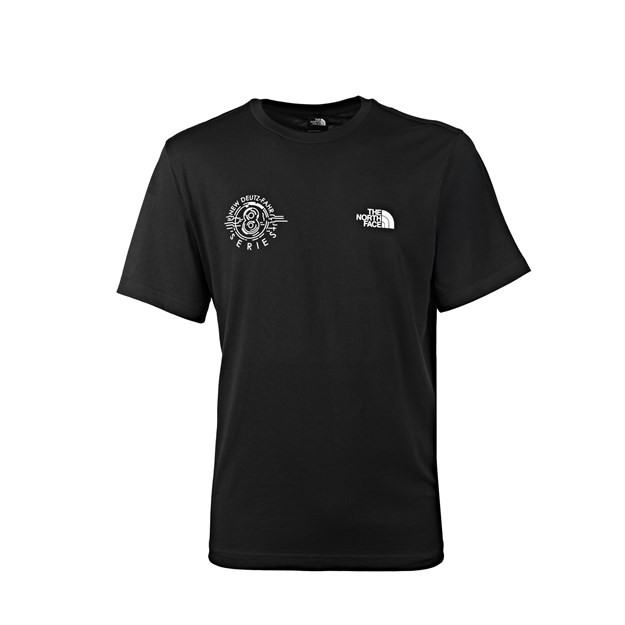 Immagine di T-shirt nera uomo NEW DEUTZ-FAHR 8 Series by THE NORTH FACE