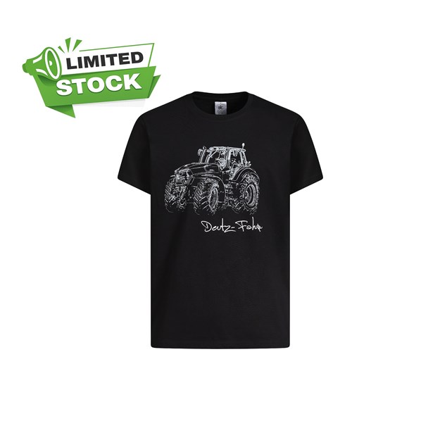 Immagine di T-shirt uomo nera DEUTZ-FAHR